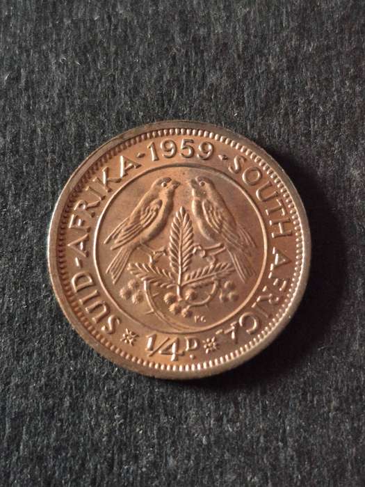 Union Farthing 1959 UNC