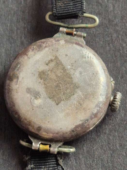 Vintage Ladies Wrist Watch. 800 Silver