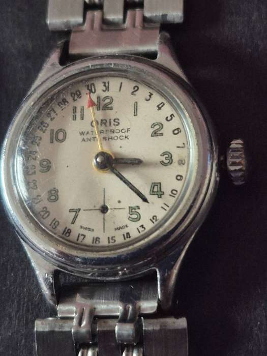 Vintage Oris Waterproof Antishock 7 Jewels Mechanical Wrist Watch