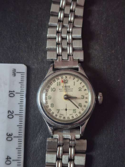 Vintage Oris Waterproof Antishock 7 Jewels Mechanical Wrist Watch
