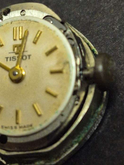 Vintage Ladies Tissot Mechanical Wrist Watch (not working) with Rolled Gold Band