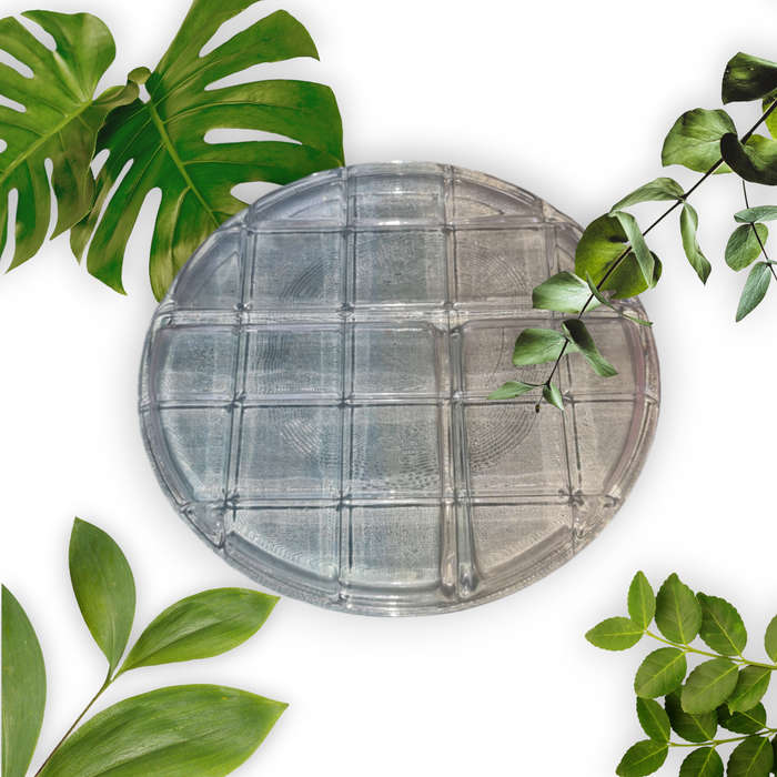 Glass Gazebo 3 Part Relish Tray