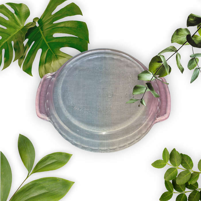 Bake & Enjoy Glass Bakeware Pie Dish with Handles