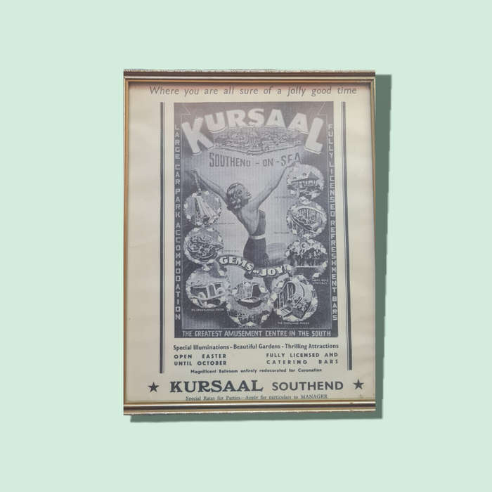 The Kursaal, Southend on Sea - advert, 1937