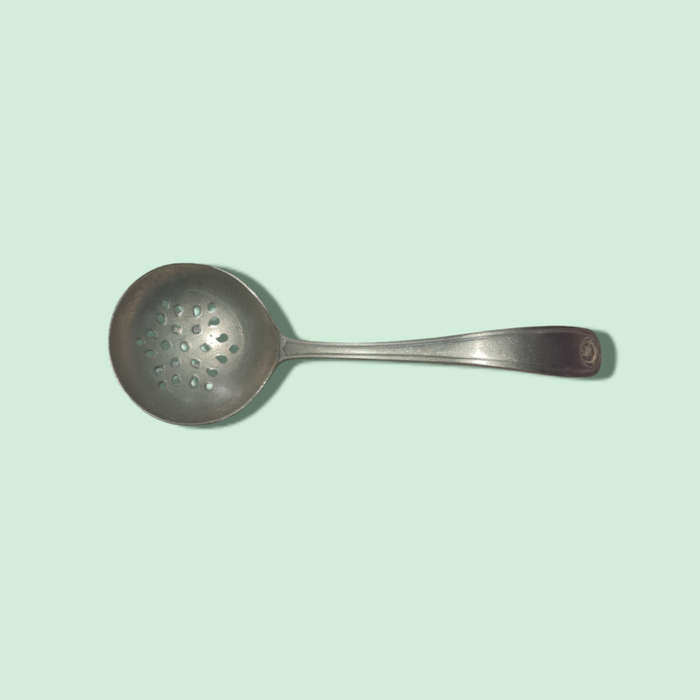 Antique EPNS Perforated Sugar Sifter Spoon