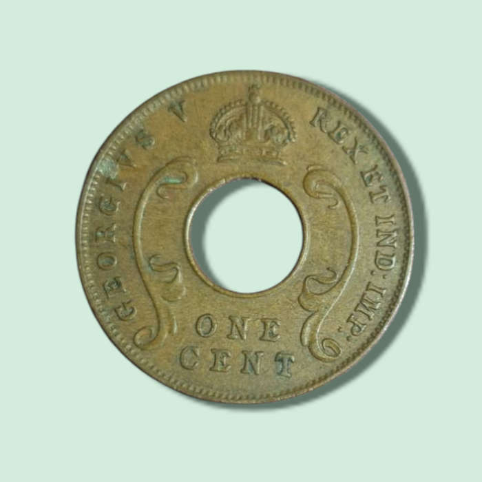 1927 East Africa 1 Cent