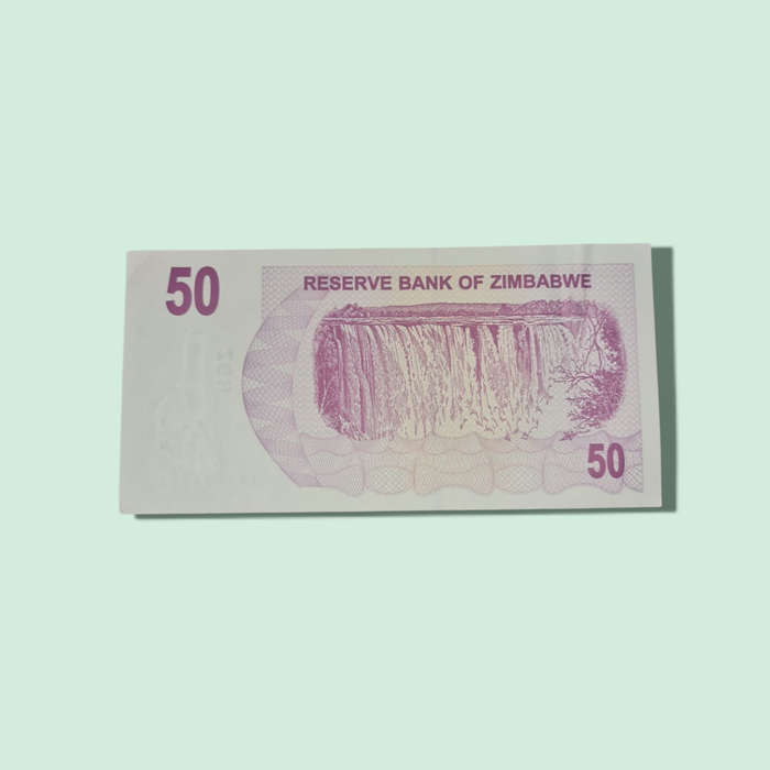 Zimbabwe 20 Dollars Banknote