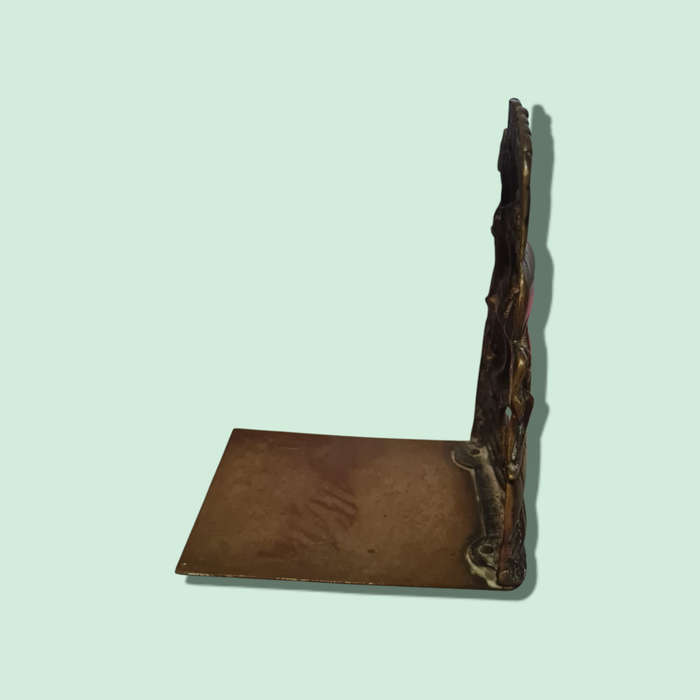 VINTAGE Brass Ship Book Ends Rare