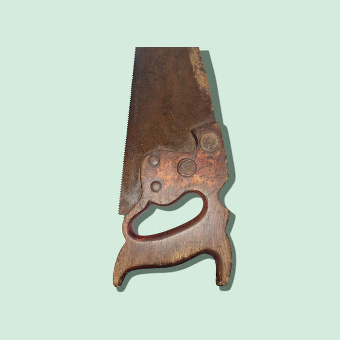 Vintage Disston USA Double Medallion Saw