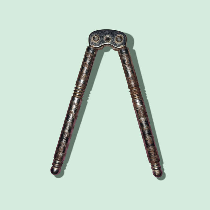 Classic Vintage 1940's Steel Spring Nutcracker