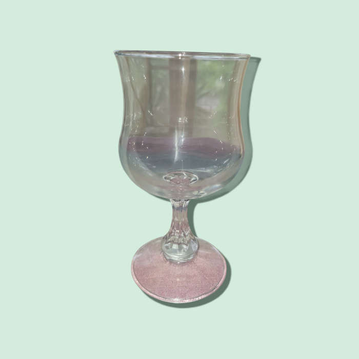 Vintage 3 x Wine Glasses