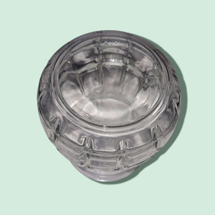 Vintage Italy Ice Bucket With Metal Handle