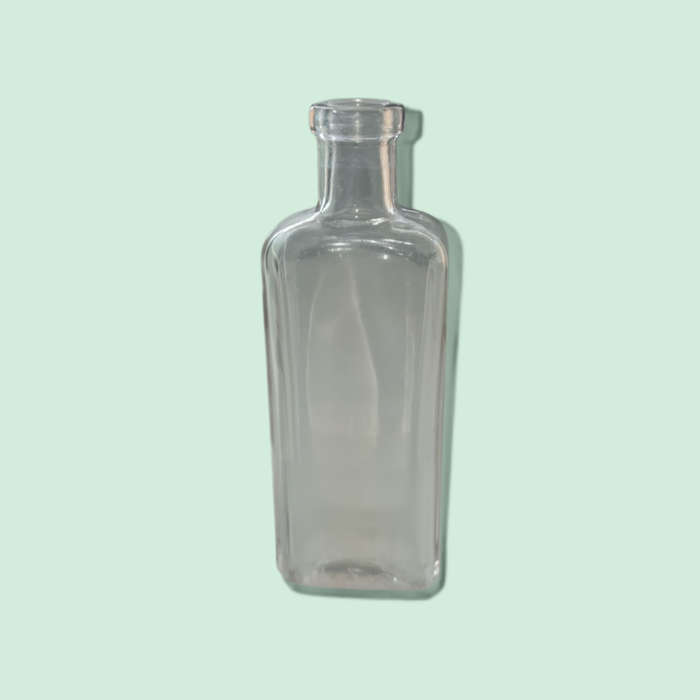 Vintage Marked Bottom Medicine Flask Bottle Look