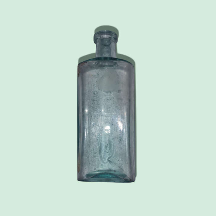 Vintage Small AA Bones Chemists Medicine Bottle