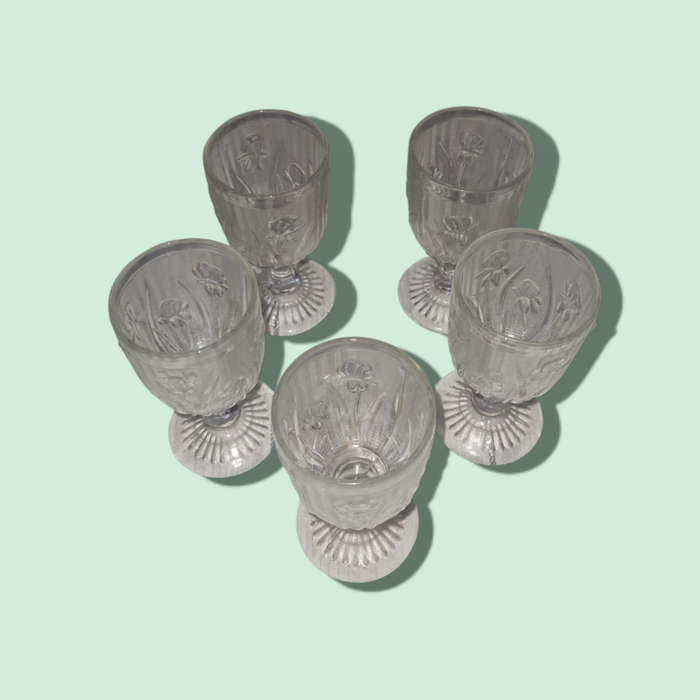 Antique Goblets Jeanette Glass