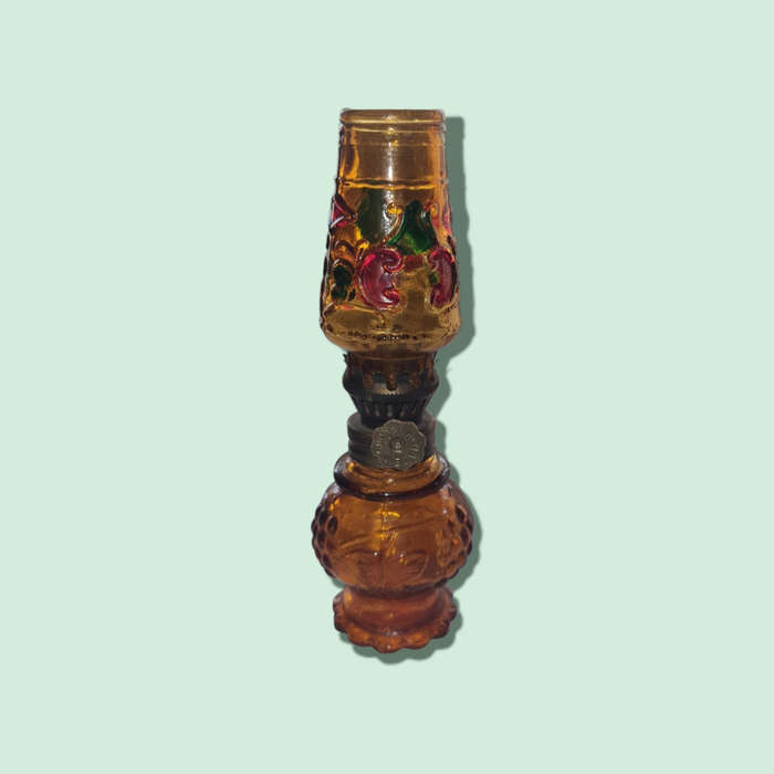 Vintage Miniature Oil Lamp