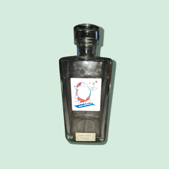 Old Snooze Booze Bottle