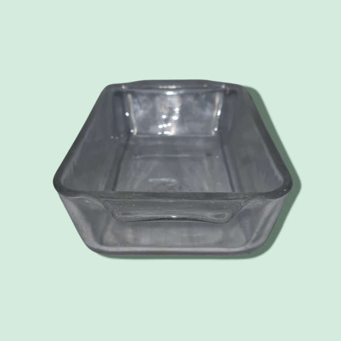 Anchor Hocking Fish King Clear Bread Pan Made In USA