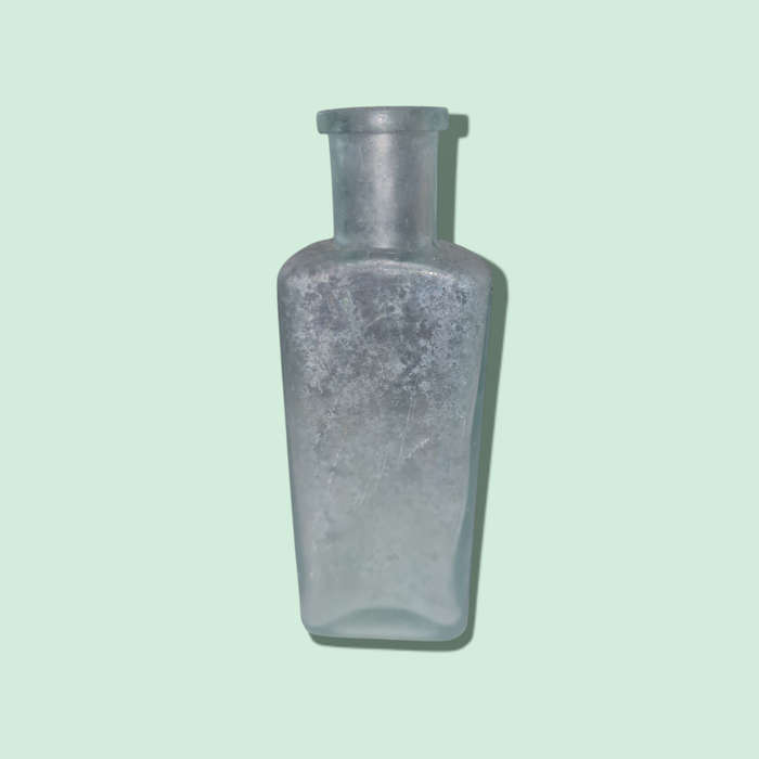 Vintage Medicine Flask Bottle