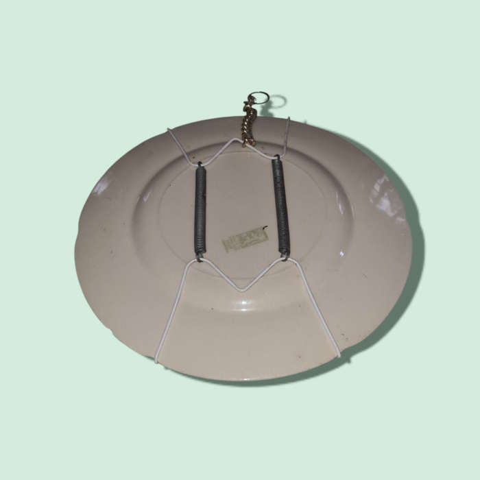 H & K Tunstall Rose Plate   