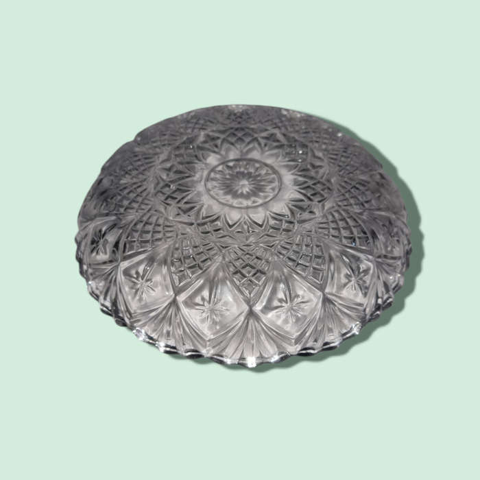 Cut Glass Bowls x 6 - Made in France