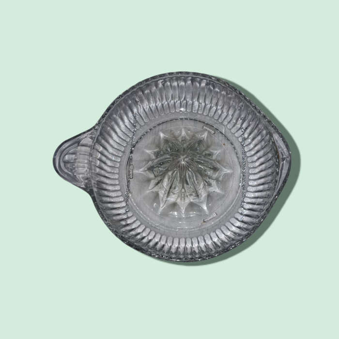 Vintage Glass Citrus Juicer