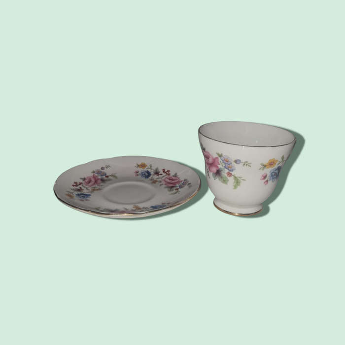 Crown Trent Staffordshire England Fine Bone China Vintage Tea Set