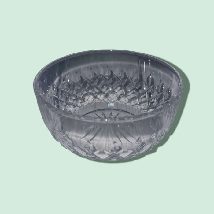 Small Crystal Round Bowl