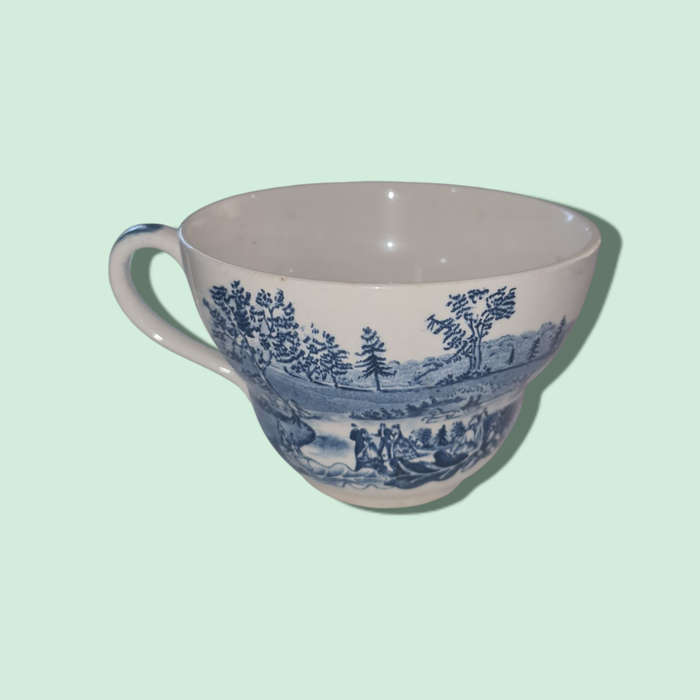 Vintage Curved Cup, Made in England  