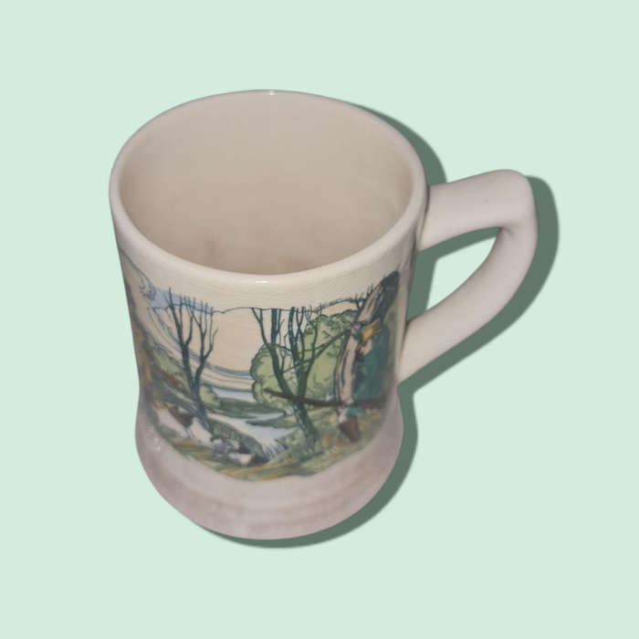 Vintage Plichta Pottery Mug - Eric Bailey 1943