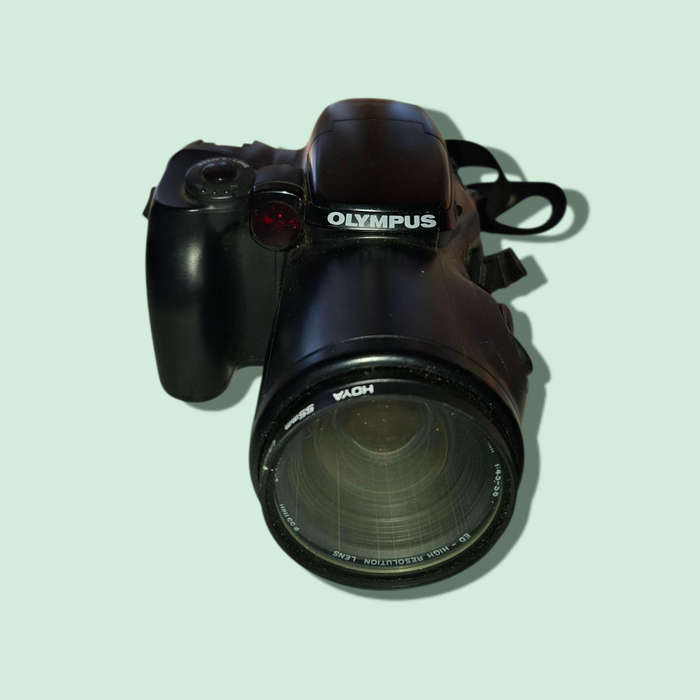 Vintage Olympus IS-3000 35mm Film Camera 35-180mm f/4.5-5.6 ED Lens
