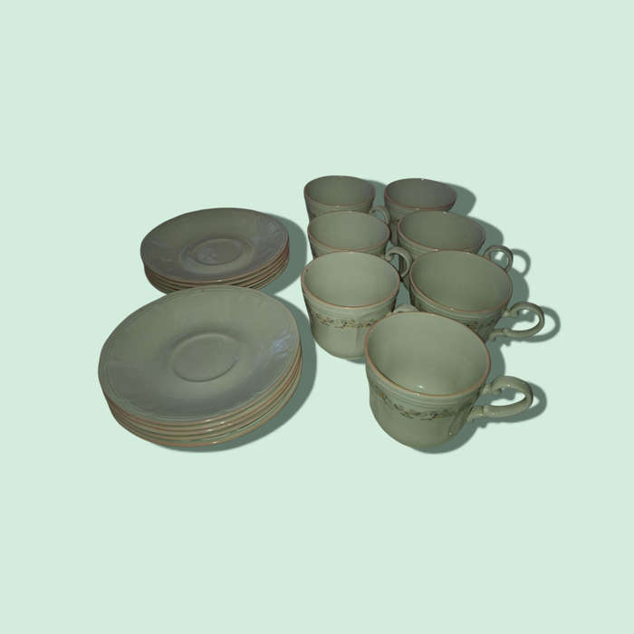 Huguenot royale tea set