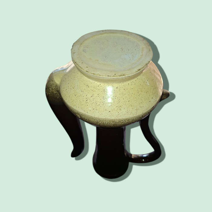 1960s Haeger Like Drip Glaze Ceramic Ewer