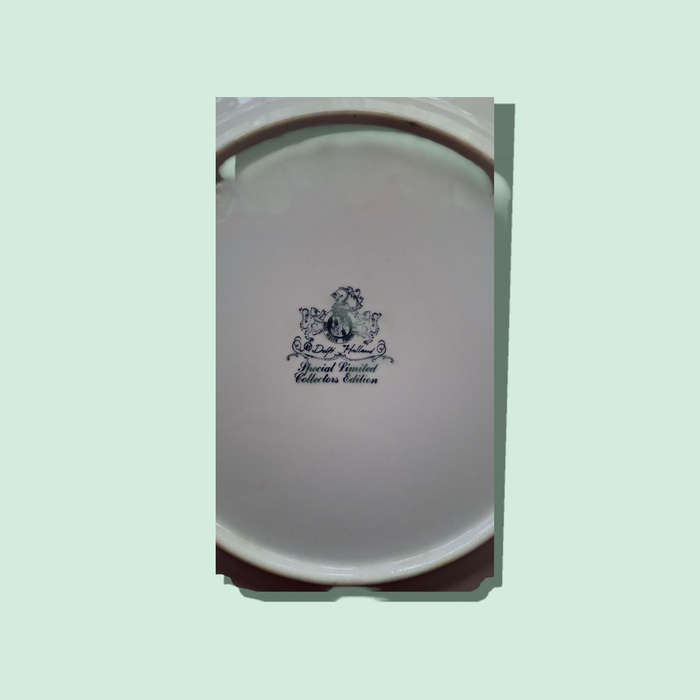 Delfts Royal Sphinx Blue And White Wind Mill Special limited collectors edition