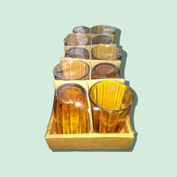 KIG Amber Juice Glass set of 10