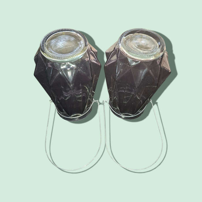 Lantern Candleholder Purple