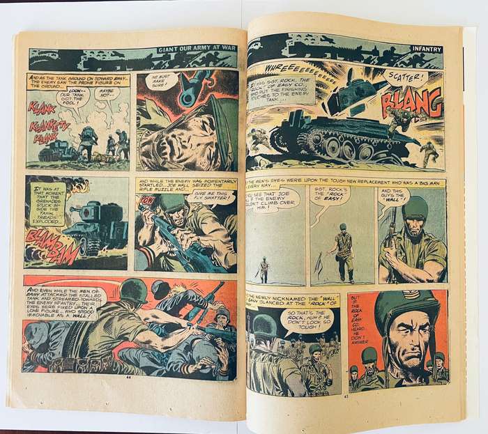 DC Comics our army at war giant edition celebrating the 200th anniversary of SGT Rock book#280