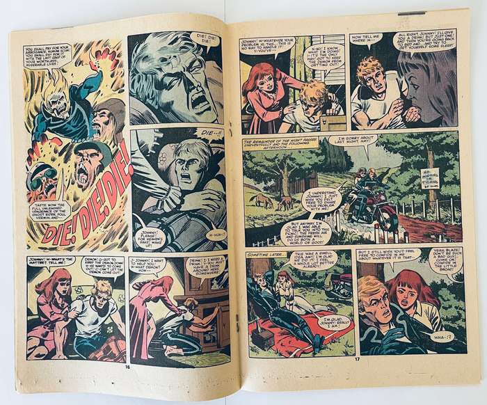 Marvel comics Ghost Rider book #47 from August 1980