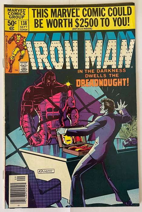 Marvel comics Iornman book #138 from September 1980