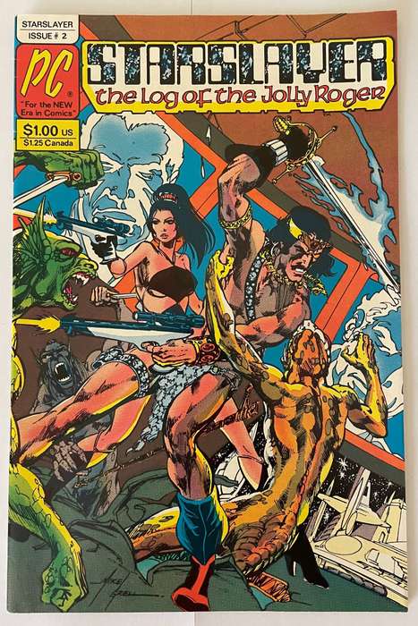 Pacific comics Starslayer book#2 from 1982