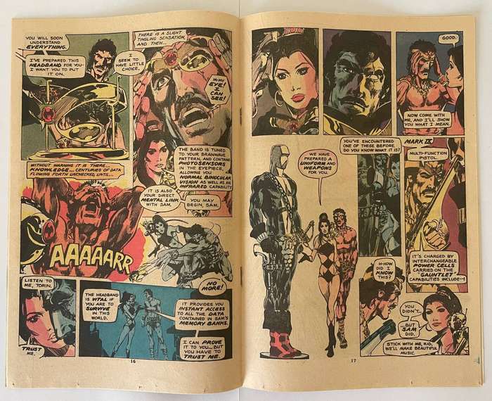 Pacific comics Starslayer book#2 from 1982