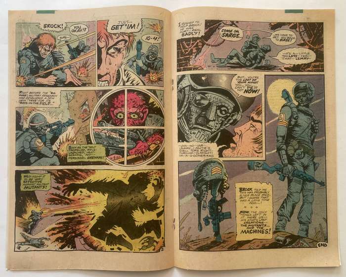 D.C Comics SGT Rock book # 354 from July 1981