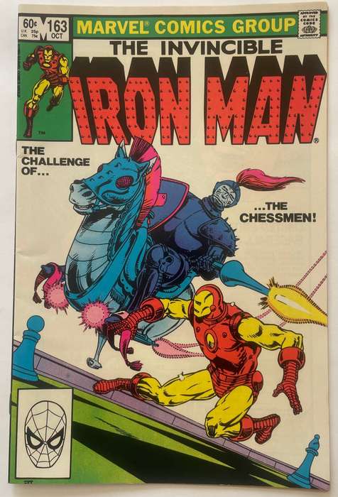 Marvel Comics the Invincible Iorn Man book # 163 from October 1982