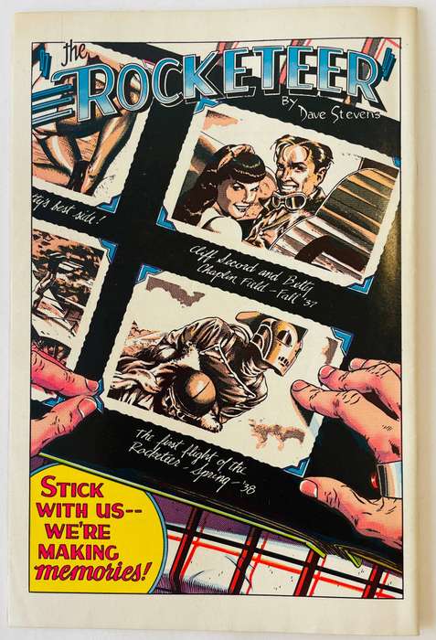 Pacific Comics Starslayer issue 3 published in 1982 The log of the Jolly Roger
