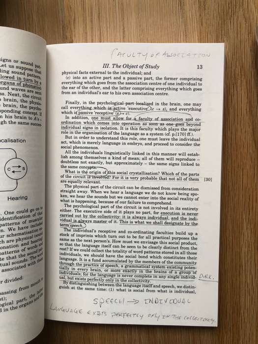 Ferdinand de Saussure - Course in General Linguistics