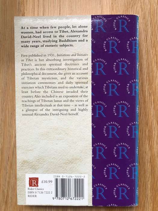 Alexandra David-Neel - Initiations and INitates in Tibet
