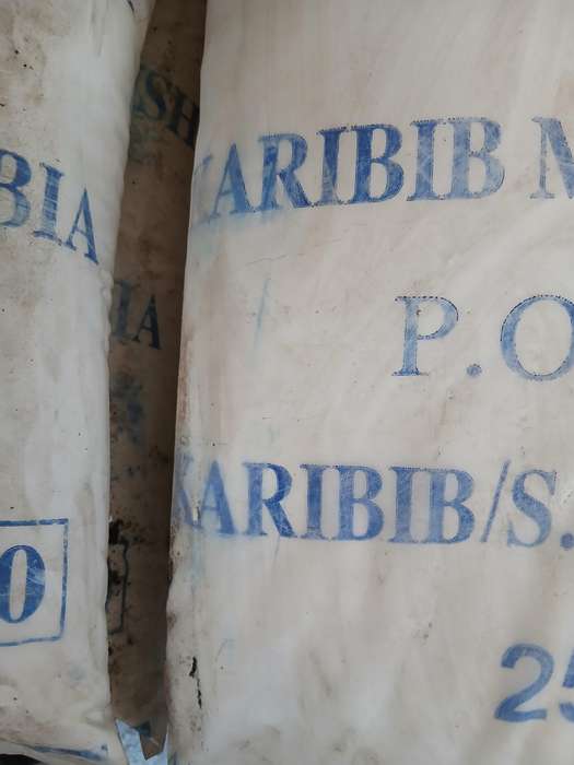 WHITE MARBLE DUST FROM NAMIBIA