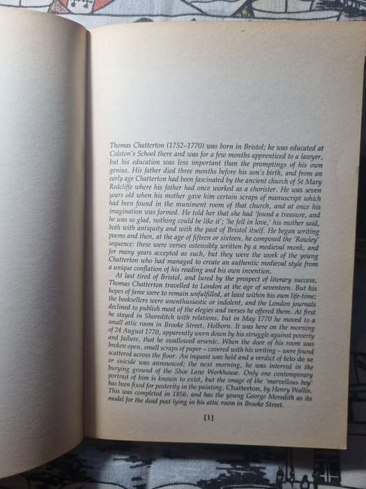 Chatterton - Peter Ackroyd