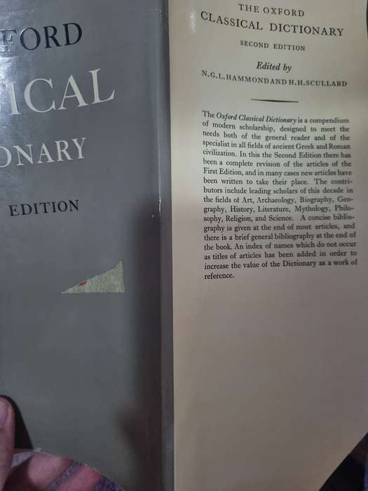 The Oxford Classical Dictionary