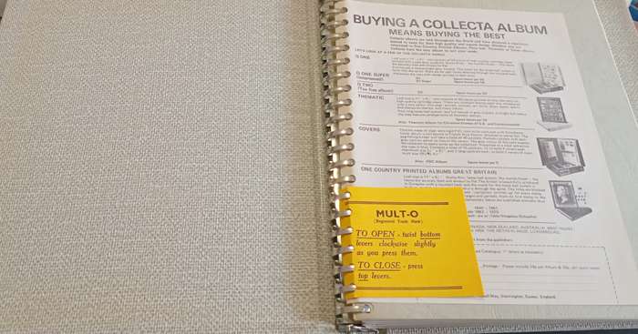 Collecta 50 Page Interleaved Stamp Album